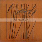 Laser Cut Realistic Corten Steel Garden Screen thumbnail-3