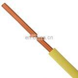 5 Types of Stranded Conductor Resistance to High Temperature of 90c PVC Insulated Cable