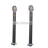 Pneumatic Folding Telescopic Mast for Military RF Communications , Lifting Antenna Pole thumbnail-3