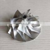 CT26 50,39/68,01 мм 6+6 лопастей 17291-54060 Турбокомпрессор высокой производительности Б illet/фрезеровка/алюминий 2618 колесо компрессора thumbnail-2