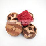 Yarn Craftsman Manufacturer Wholesale Weaving Tools Wooden Spool for Knitting Yarn thumbnail-6