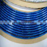 Chrome Glitter Blue 14m Decor Moulding Trim Strip Car Air Vent Sticker Door Edge Scratch Guard Protector Strip Roll New U Style thumbnail-5