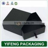 Custom Luxury Black Decorative Cardboard Drawer Packaging Gift Box thumbnail-1