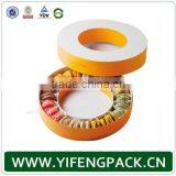 Customized Round Macarons Boxes Wholesale