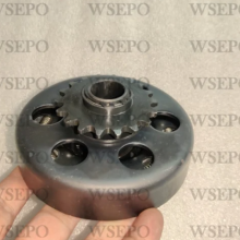 16teeth. 20mm Dia. Hole Centrifugal Clutch for 168 223 225 Champion Predator 212cc Small Gasoline 4-Str. Gokart Racing Engine to Match With 219# Chain thumbnail-1