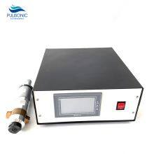 2000W/20K Ultrasonic Generator And Transducer With Booster For Industrial Plastic Welder