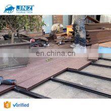 JNZ Waterproof Outdoor New Style Factory Direct 140*25mm WPC Wood Plastic Composite Flooring thumbnail-4