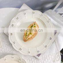 Luxury Restaurant Hollow Dinner Party Charger Wedding Porcelain Ceramic Fruit Dessert Dishes Plates Dinnerware thumbnail-5