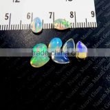 Ethiopian Opal 8x5 mm pear cabochon