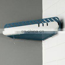 Multi-color Plastic Bathroom Corner Rack for Shower Gel, Shampoo thumbnail-2