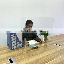 Clear Acrylic Plexiglass Shield, Barrier Protects Employees Against Coughing and Sneezing thumbnail-4