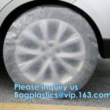 Disposable Tyre Bags, Steering Wheel Cover, Car Seat Cover, Disposable Cover, pe Car Foot Mat, Gear Automotive Tire Bag thumbnail-3