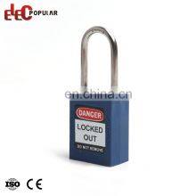 China Supplier Lightweight PA Lock Body Safety Padlock Candado De Seguridad thumbnail-2