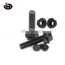 High Strength DIN6921 Carbon Steel Full Thread Tap Bolts Specification 8.8 Flange Bolt thumbnail-1