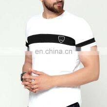 Pakistan Manufacturer Men T-Shirt Wholesale Latest Design Cotton Men T-Shirts Cheap Price thumbnail-5