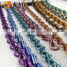 Aluminum Colorful Double Hook Chain Door Curtain Chain for Partition thumbnail-4
