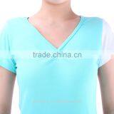 Hot Sale Short Sleeve Dance Top, Fitness Top, Yoga Top thumbnail-4