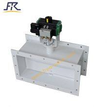 Pneumatic Square Flange Butterfly Valve thumbnail-4