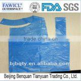 Fawicl Disposable Blue Eco-friendly Transparent Kitchen Plastic Apron thumbnail-1