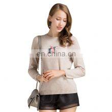 Inner Mongolia Manufacturer's 100% Cashmere Winter Sweater for Women Thick & Comfortable thumbnail-1