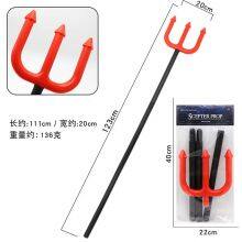 Grim Reaper Plastic Weapons - Halloween Scythes Tridents for Wholesale Cosplay thumbnail-4