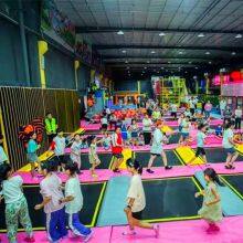 Customized Processing of Indoor Playground Equipment for Large, Medium and Small Trampoline Parks, Including the Popular Adult Sticky Trampoline and Children's Playgrounds thumbnail-5