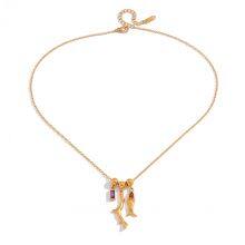 Gold Plated Stainless Steel Dolphin Pendant Necklace for Women Ocean Charm Necklace Waterproof Hypoallergenic Jewelry Wholesale thumbnail-5