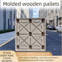 Eco-friendly, Recyclable Molded Wood Pallets — Compliant With European and American Standards — Hassle-Free Export thumbnail-2