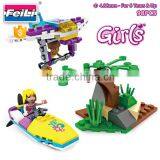 2016 Newest COGO Bricks Toys for Girls Building Blocks Toys