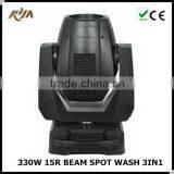 New Arrival 330w 15r Spot Wash Beam 3in1 Moving Head Light Hot Selling thumbnail-5