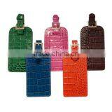 Embossed Leather Luggage Tag thumbnail-1