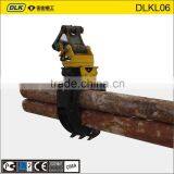 hydraulic excavator rotating grapple, wood grapple, takeuchi parts