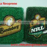 neoprene can cooler green turf