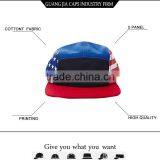 Custom Dye Sublimation Unstructured Starter Caps Pineapple 5 Panel Cap