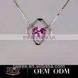 Pendant With Simple Design 14K White Gold Diamond Quantum Boxing Glove Pendant thumbnail-5