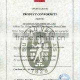 BV certificate for EN598