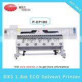 Big Discount Yaselan Factory Manufacture 1.8m EP DX5 Eco Solvent Printer Quality Choice