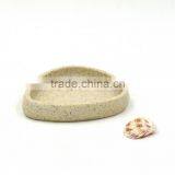 Trilateral Polyresin Sandstone Bathroom Accessories Set for Hotel and Home thumbnail-4