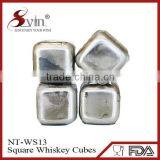 Amazon Hot Steel Whiskey Cubes Stainless Steel Reusable Ice Cube thumbnail-2