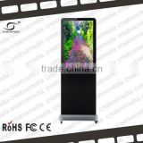 55" floor stand touch screen advertising player