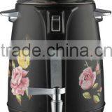 3.0L Electric Russian S/s Samovar CA-900G Black With Ceramic Teapot