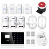 2016 newly Gsm wireless intelligent burglar security alarm system Android/IOS, Multi-Languange Wireless GSM Alarm System