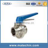 OEM Precision Marine Stainless Steel Pneumatic Butterfly Valves thumbnail-1
