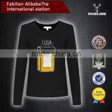 2015 New Spring Perfume Bottle Printing Turtleneck Sports Sweater
