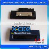 Newest Design Personalized Fancy Acrylic Name Badge,OEM Metal Tag For Hotel Staff thumbnail-1