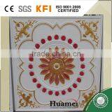 Colorful Gypsum ceiling tiles with fiber inside for home decoration