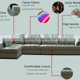 Wholesale New Modern Linen L Shaped Leisure Style Sofa Set for Living Room thumbnail-3