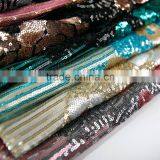 Sequin Embroidery Cloth;3mm+3mm Gold Mbroidery Cloth;Polyester Fiber;30A Eyelet Fabric Cloth;dress, Home Textile Toys Crafts Use thumbnail-5