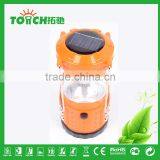 Orange Color Solar Lantern New Design Rechargeable Camping Light High Power Tent Lamp Ball Bulb Torch thumbnail-3