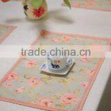 Rose High Quality Reach Standard Hot Selling Woven Place Mats/dish Mat/table Runnerwith Many Designs Quality Choice